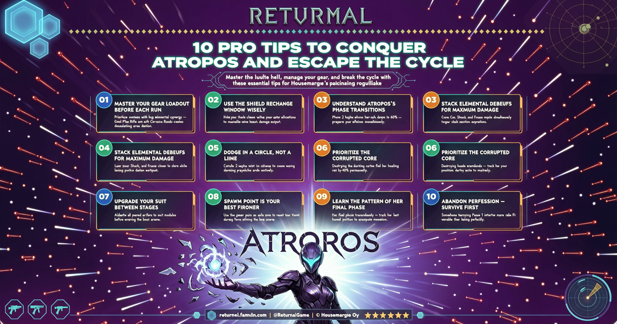Returnal: 10 Pro Tips to Conquer Atropos and Escape the Cycle